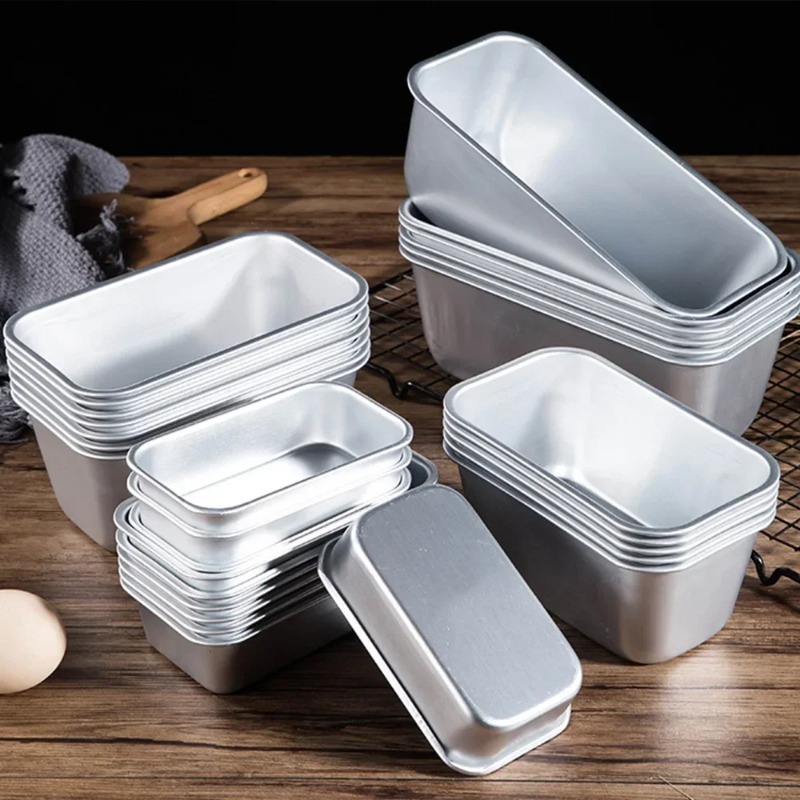 Tray Mold Rectangle - 5 Boy Alüminyum Ekmek Kalıbı Dikdörtgen