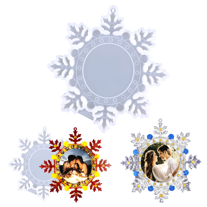 Resin Art Frame - Noel fotoğraf resim çerçevesi epoksi reçine