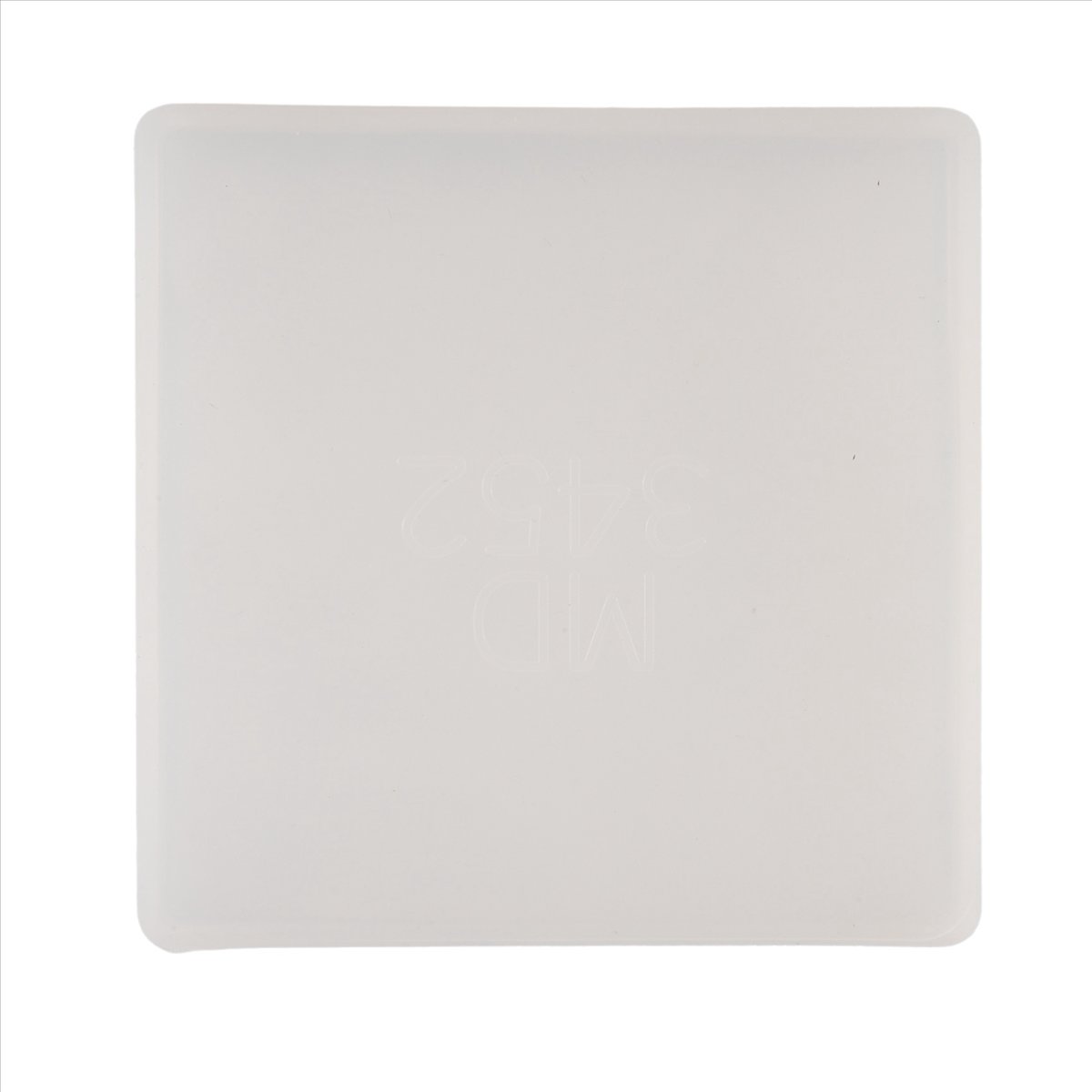 Coaster Mold Square - feelfeel 4'lü Paket Yuvarlak ve Kare