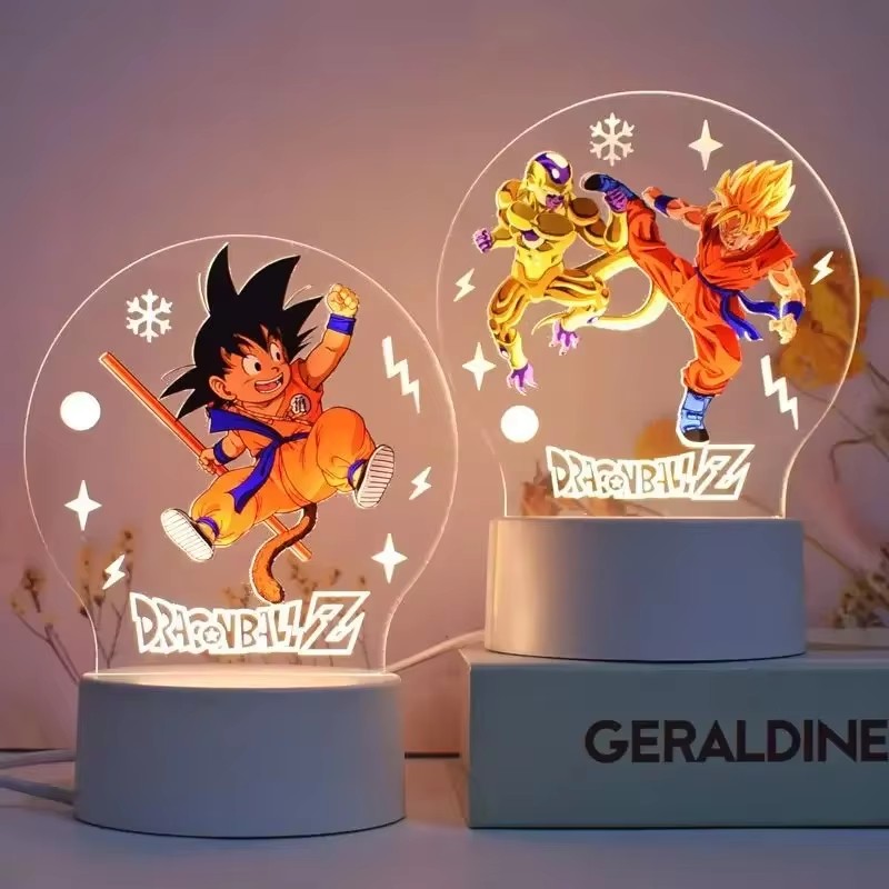 Resin Art Goku - Dragon Ball Gece Lambası Serisi Animasyon