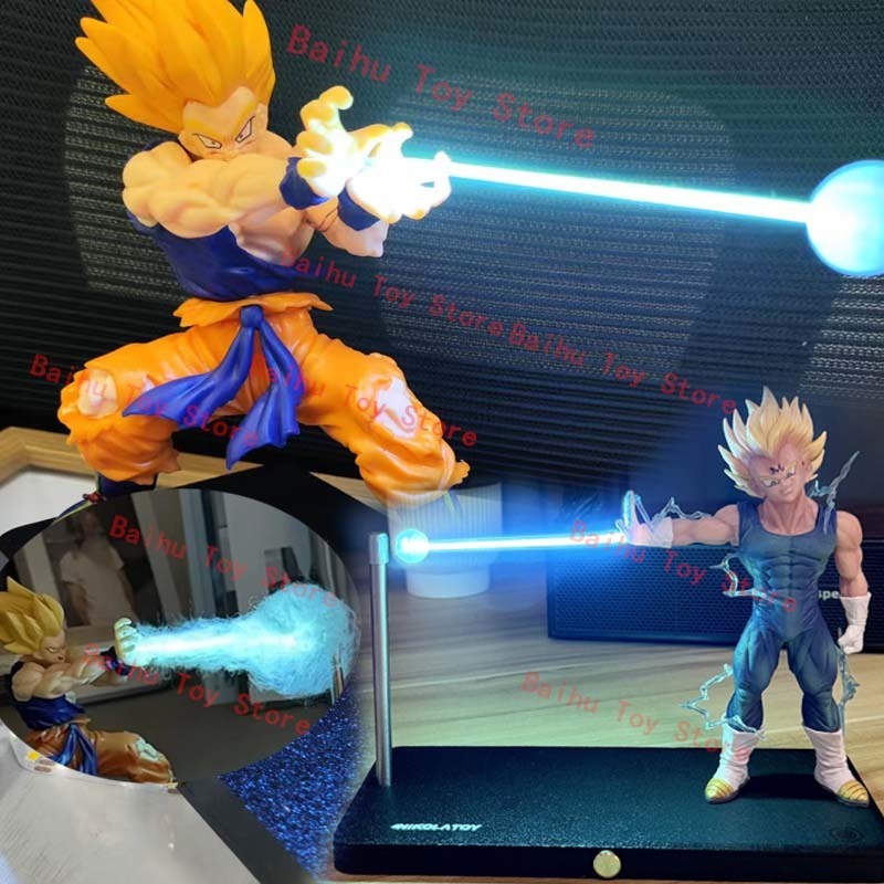 Resin Art Goku - BANDAI Son Goku Vegeta Kamehameha Lamba