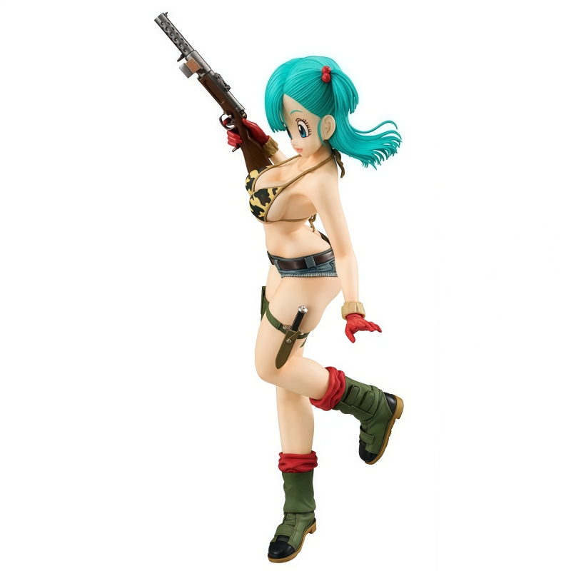 Resin Art Dragon Ball Z - Sevimli Dragon Ball Z Bulma heykelcik