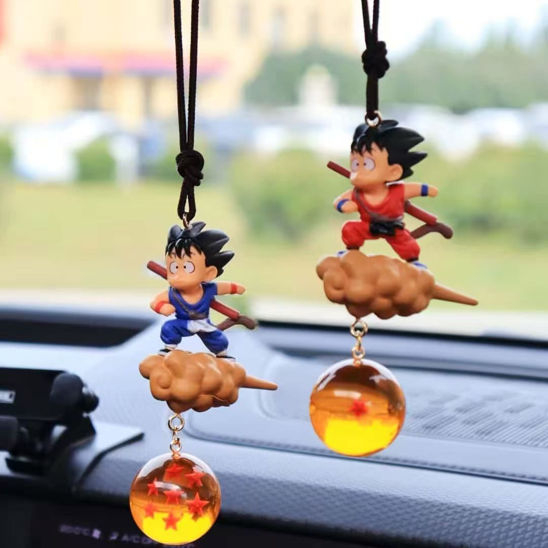 Resin Art Goku - Dragon Ball Son Goku Uçan Araba