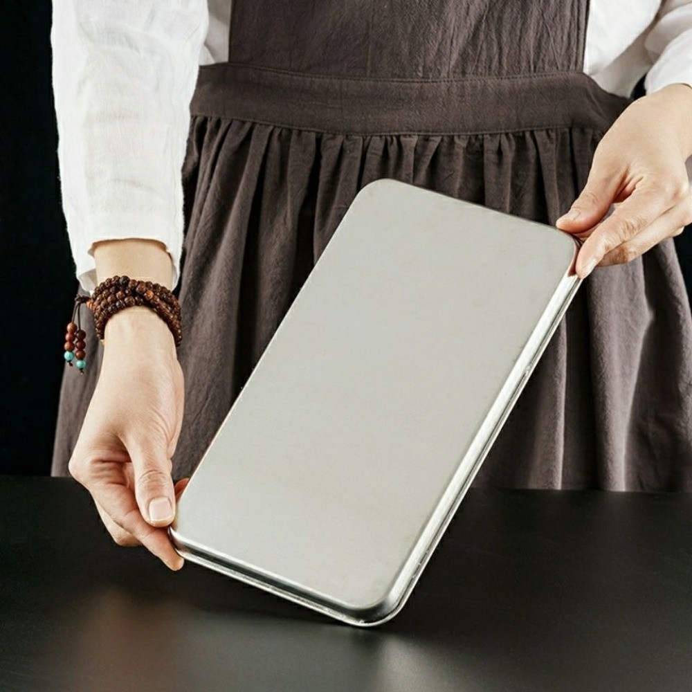 Tray Mold Rectangle - Gıda Sınıfı Paslanmaz Çelik Tepsi Paslanmaz