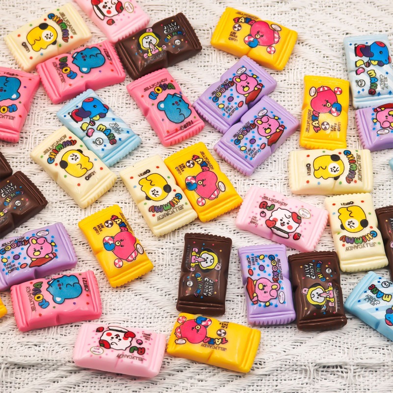 Resin Art Supplies Near Me - BT21 Mini Süt Şekeri Reçine Takılar
