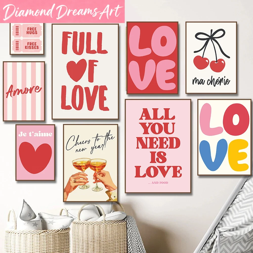 Resin Art Quotes - Çerçevesiz, Maksimalist Daha Fazla Amor Por