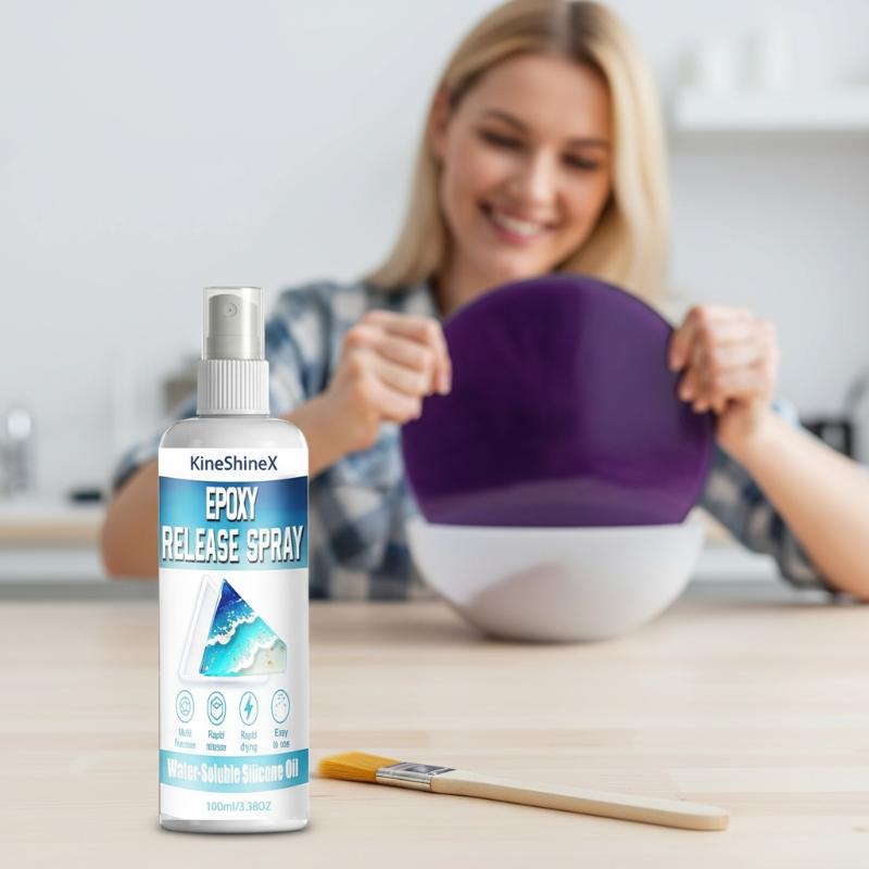 Release Spray Silicone - Epoksi Kalıp Çıkarma Spreyi Zahmetsiz Reçine
