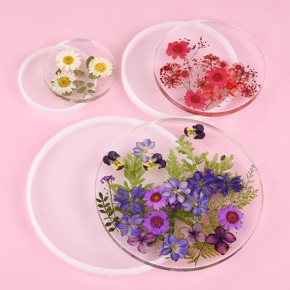 Coaster Mold Square - Kare dikdörtgen şekli Coaster taban silikon