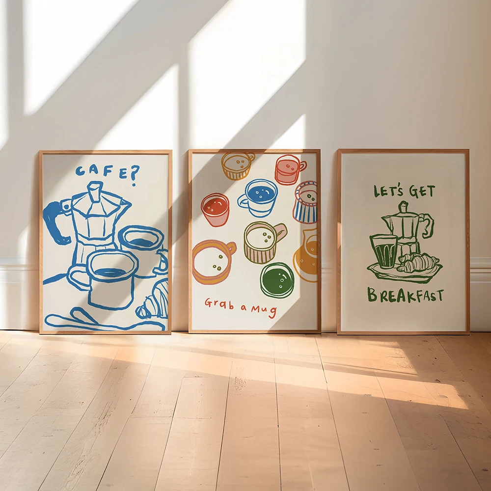 Resin Art Quotes - Kahve Duvar Sanatı Posterleri Elmas Boyama