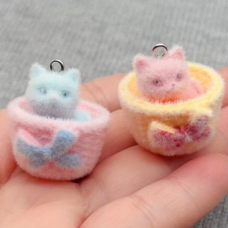 4 adet 3D peluş reçine kedi ko - Resin Art Supplies Near Me incelemesi ve fiyatı