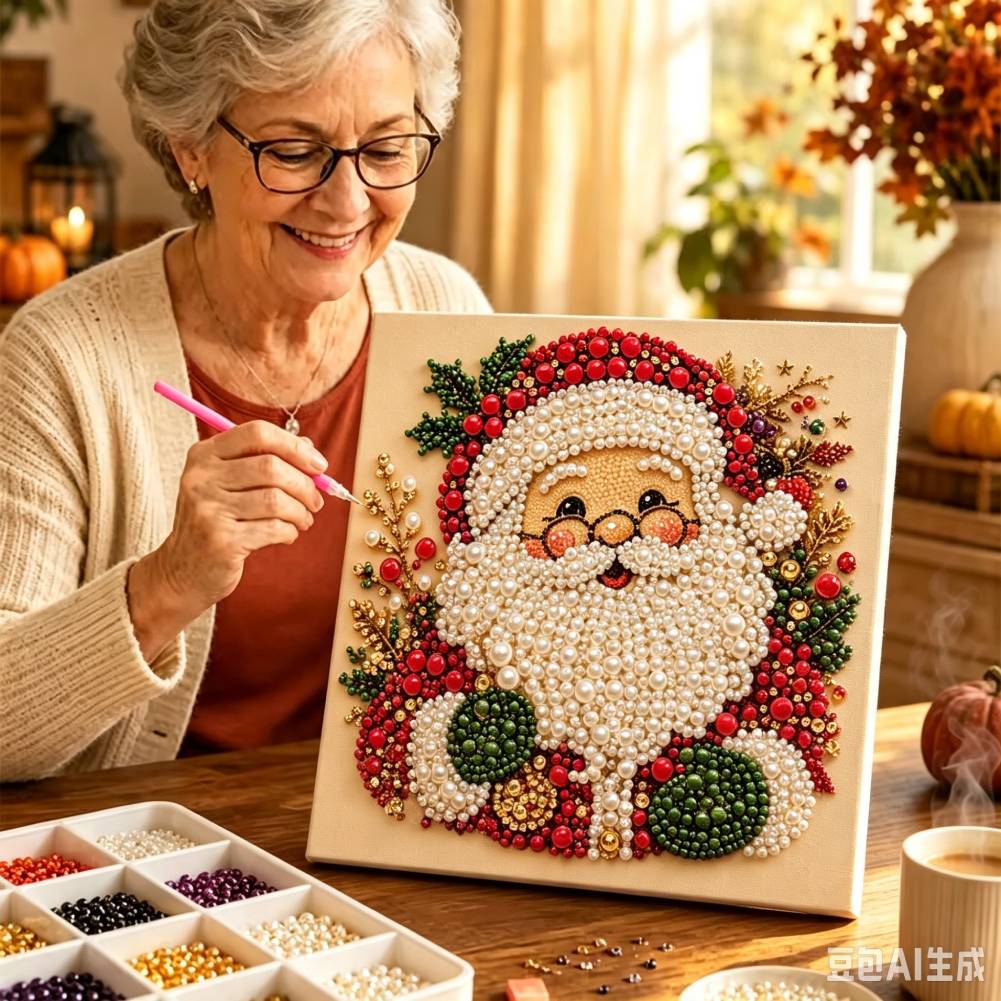  5D Noel İnci Elmas Boyama Ki - Resin Art Frame incelemesi ve fiyatı