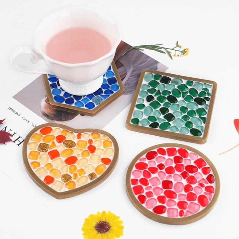 Reçine Silikon Kalıplar Kare K - Coaster Mold Square incelemesi ve fiyatı
