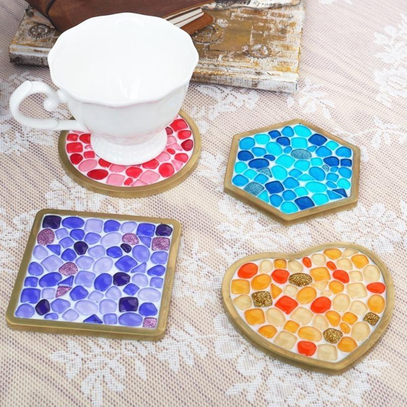 Reçine Silikon Kalıplar Kare K - Coaster Mold Square incelemesi ve fiyatı