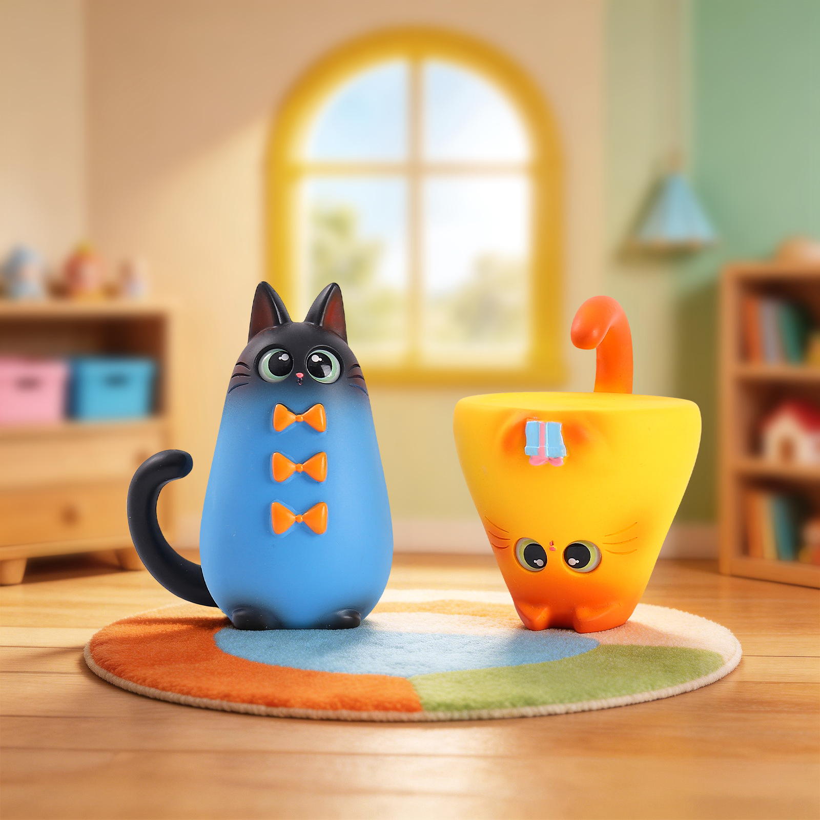 Kör Kutu Kedi Figürü Reçine Ya - Resin Art Decoration Items incelemesi ve fiyatı