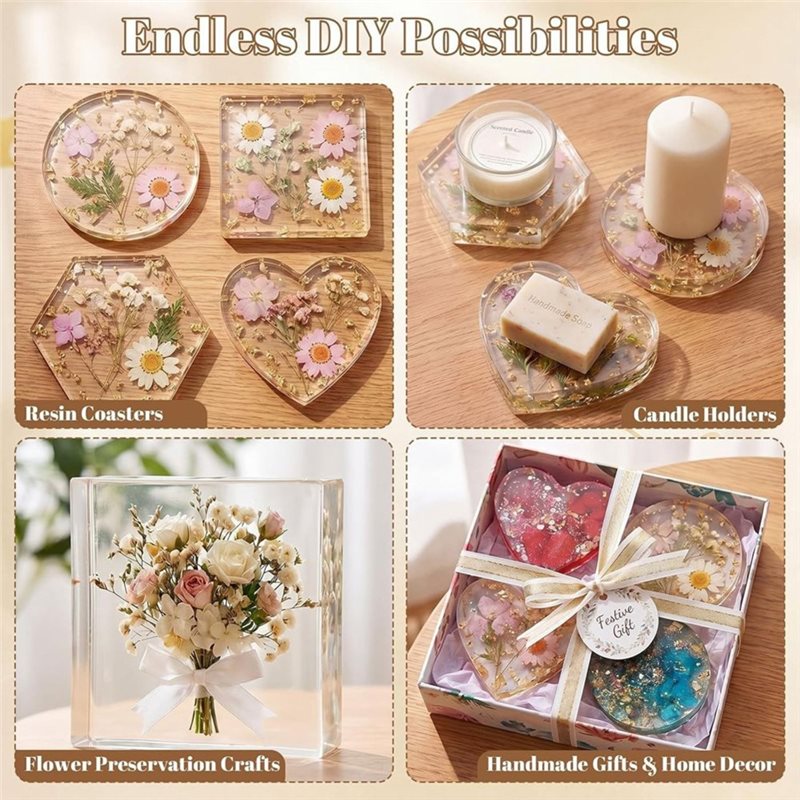 [ABFI!】 DIY Epoksi Sanat El Sa - Coaster Mold Square incelemesi ve fiyatı