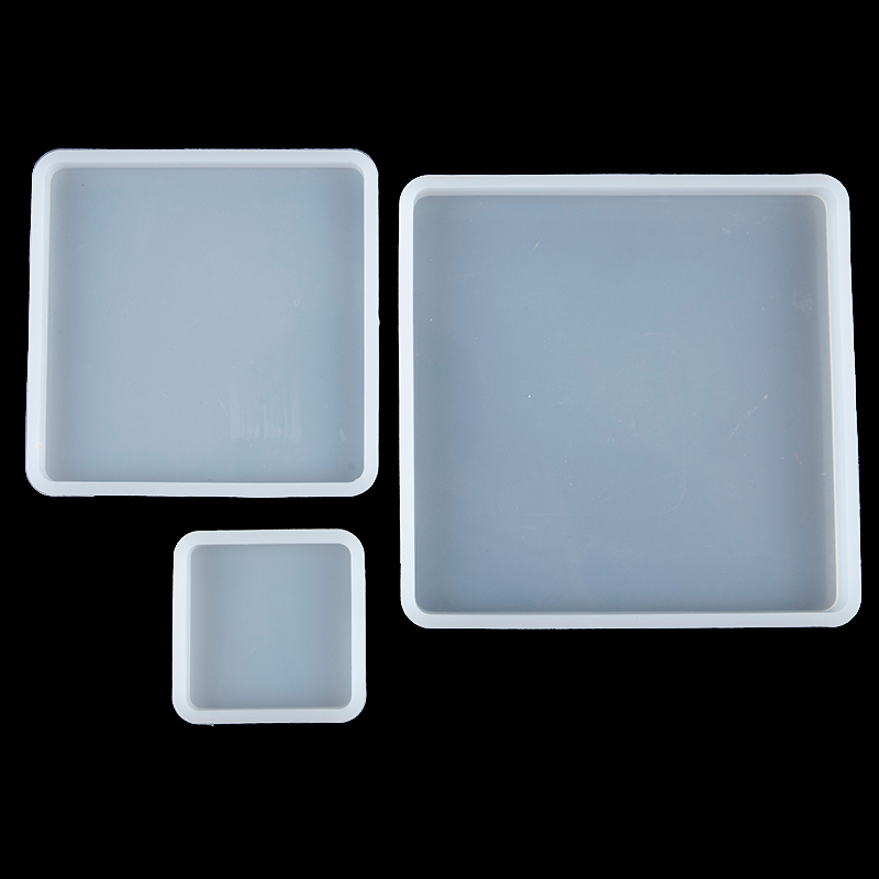 DIY Reçine Tepsi Altlığı Takı  - Coaster Mold Square incelemesi ve fiyatı