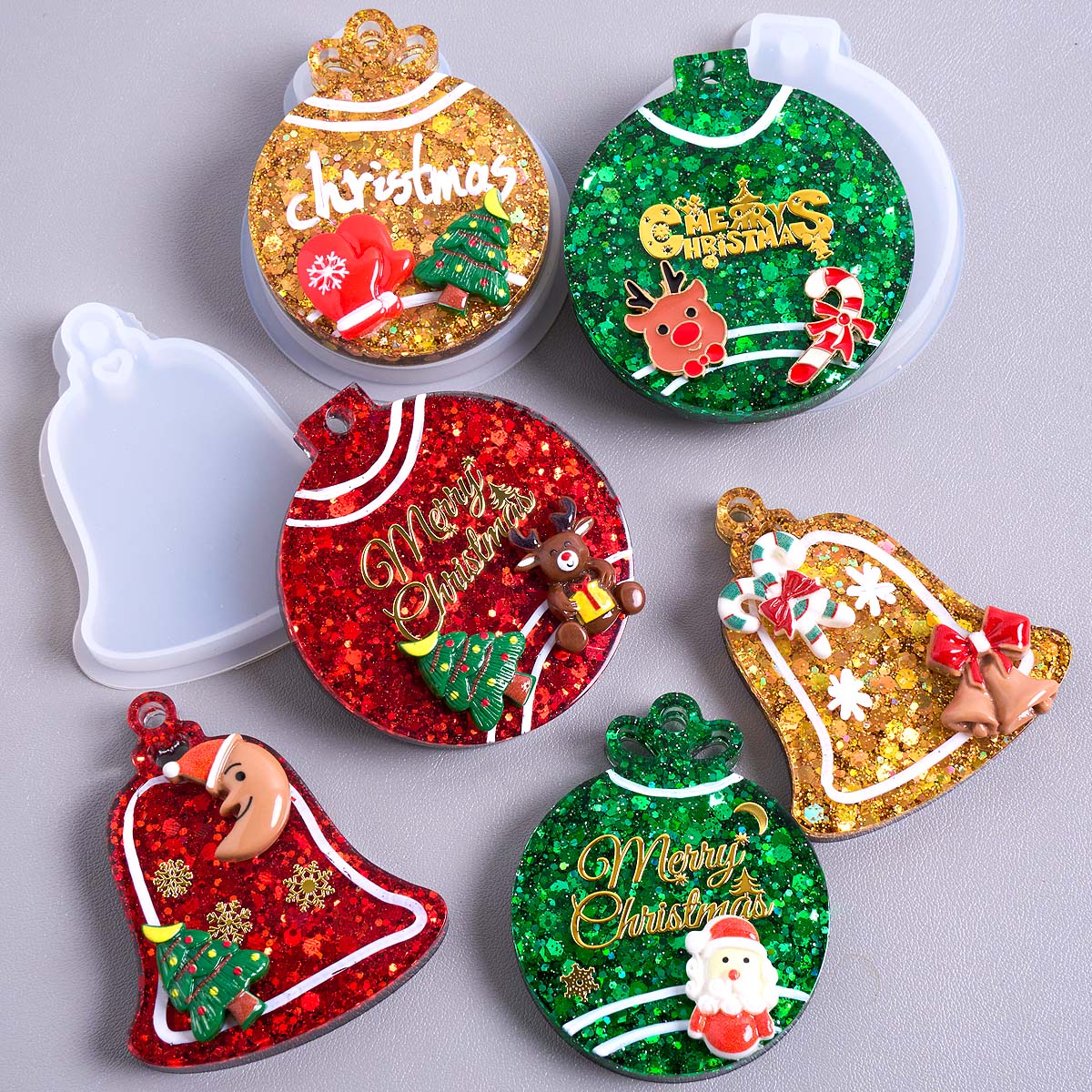 Noel Etiketi Kolye silikon kal - Resin Art Kit With Molds incelemesi ve fiyatı