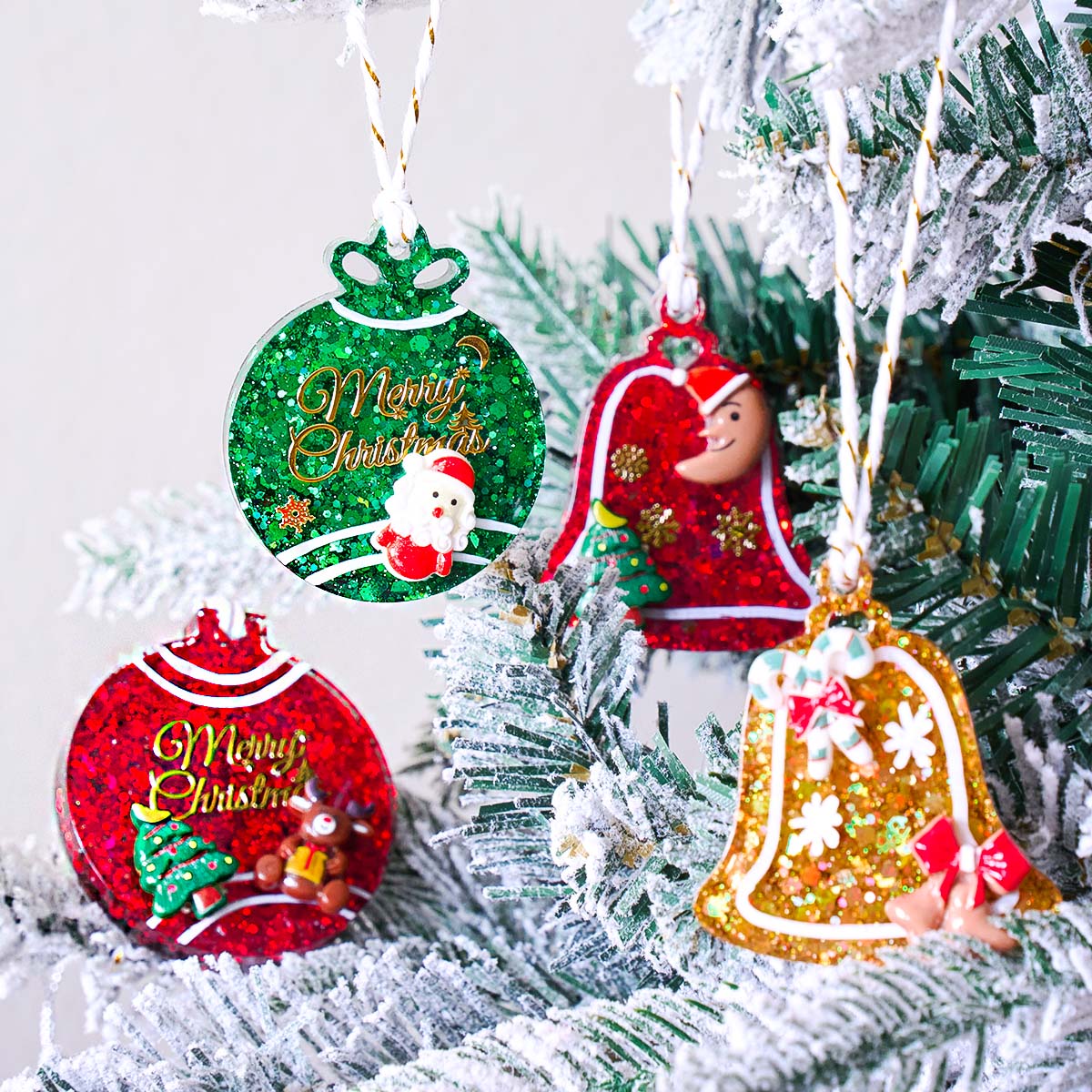 Noel Etiketi Kolye silikon kal - Resin Art Kit With Molds incelemesi ve fiyatı