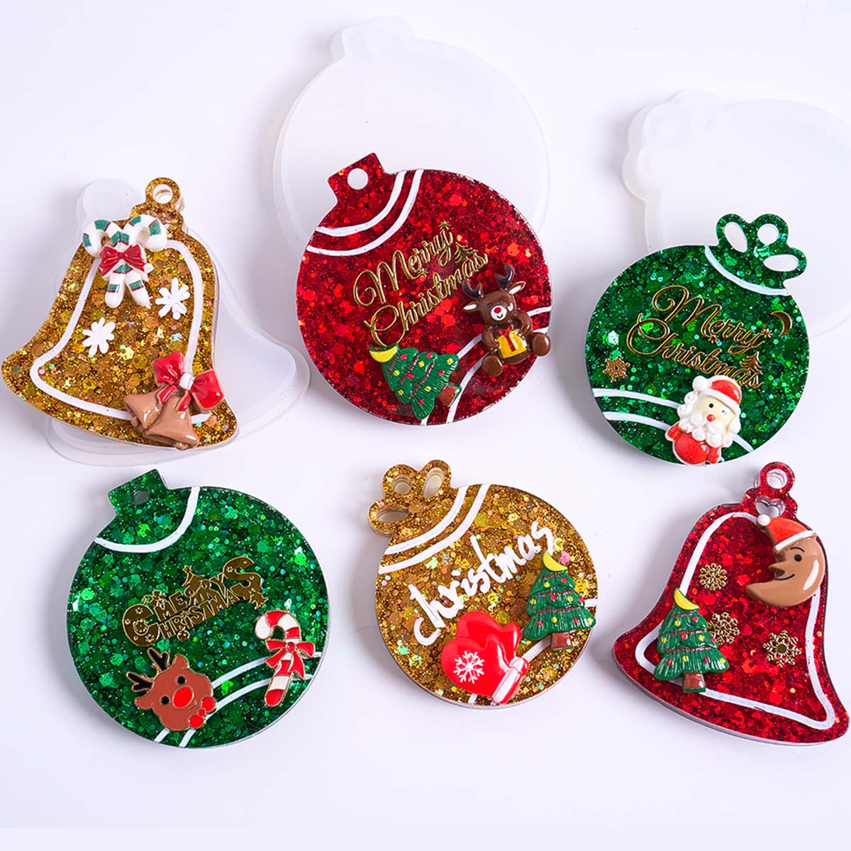Noel Etiketi Kolye silikon kal - Resin Art Kit With Molds incelemesi ve fiyatı