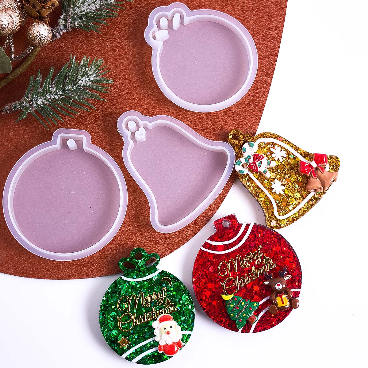 Noel Etiketi Kolye silikon kal - Resin Art Kit With Molds incelemesi ve fiyatı