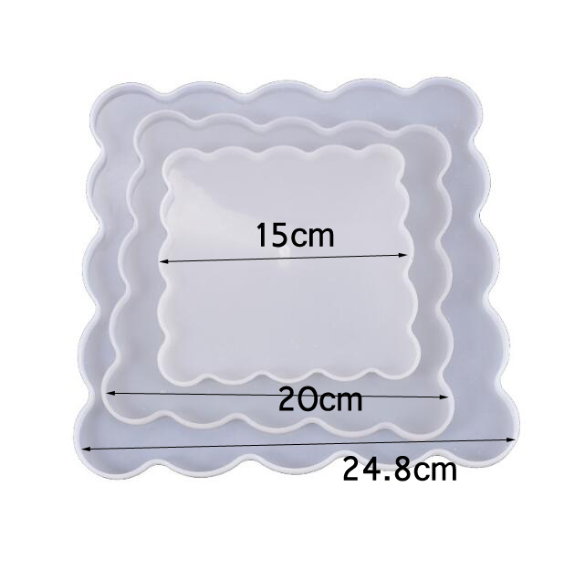 Büyük Tepsi silikon kalıp Tatl - Coaster Mold Square incelemesi ve fiyatı