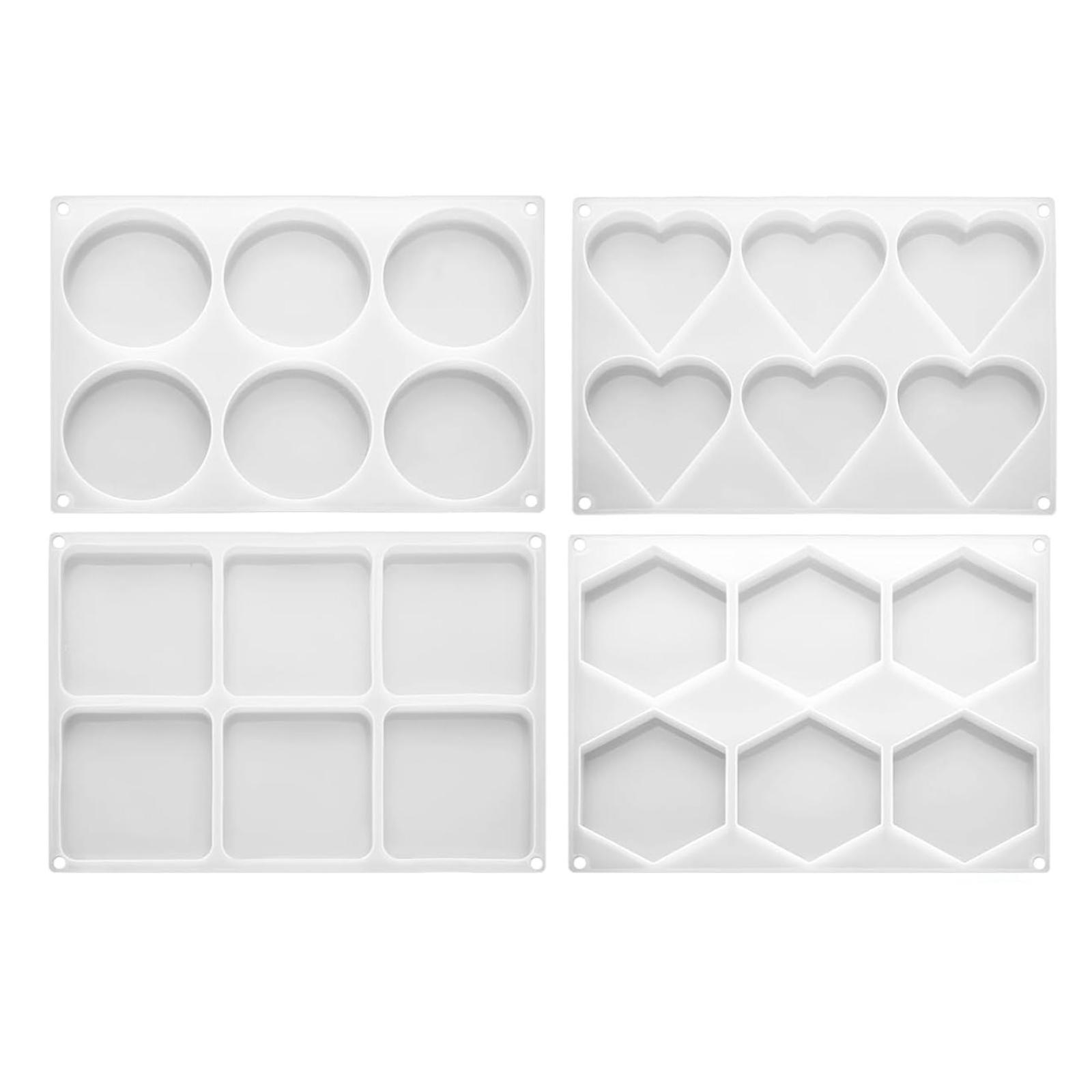 4 Adet Derin Reçine Bardak Alt - Coaster Mold Square incelemesi ve fiyatı
