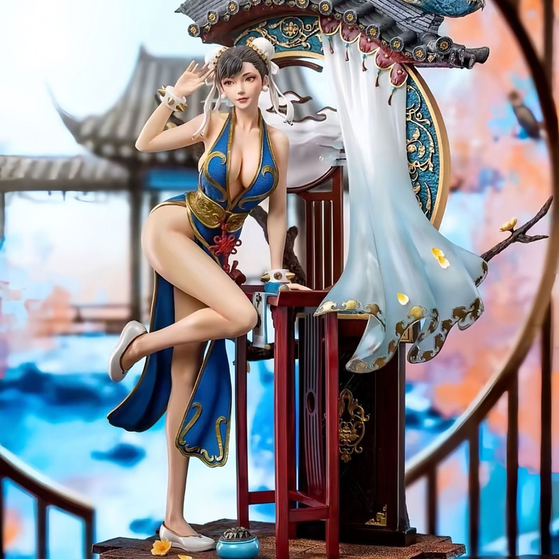 Street Fighter Chun Li Gk Figü - Resin Art Decoration Items incelemesi ve fiyatı