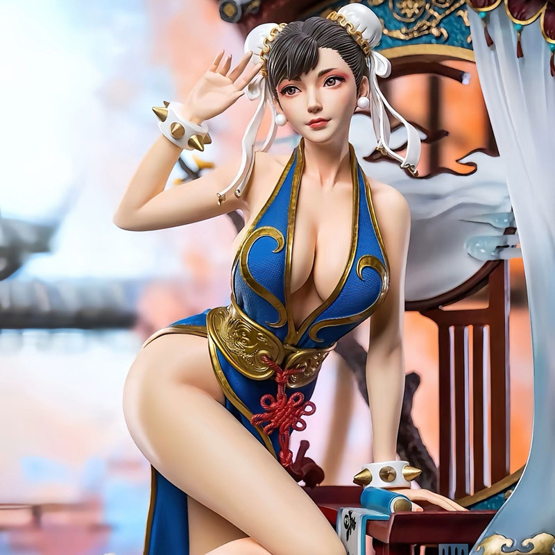 Street Fighter Chun Li Gk Figü - Resin Art Decoration Items incelemesi ve fiyatı
