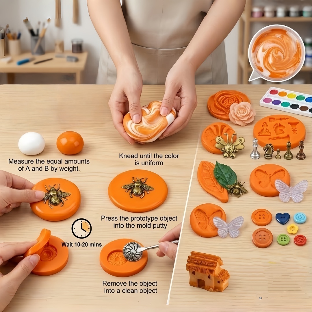 Silikon Macun DIY El Sanatları - Resin Art Kit With Molds incelemesi ve fiyatı