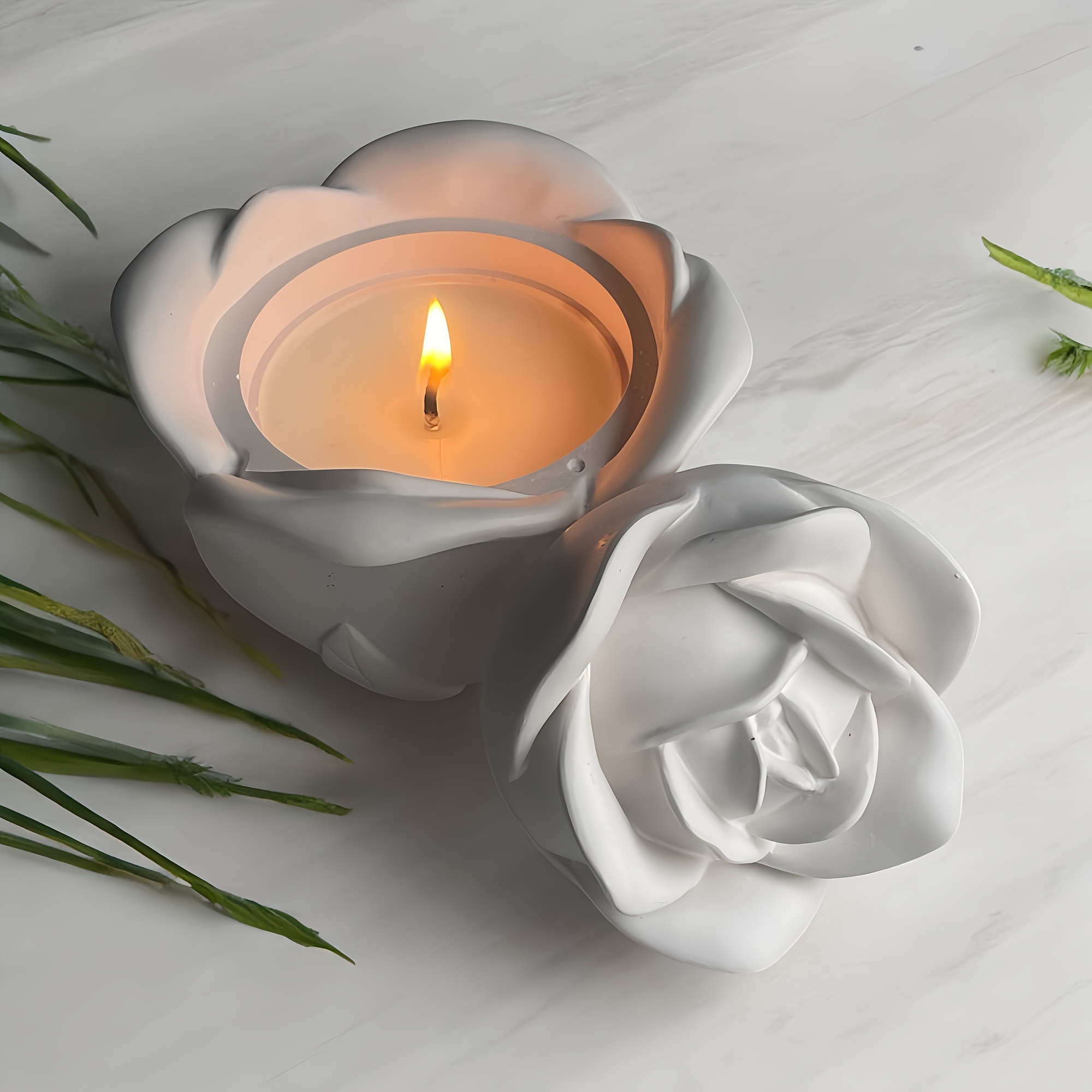 2 Parçalı Gül Şeklinde Silikon - Resin Art Kit With Molds incelemesi ve fiyatı