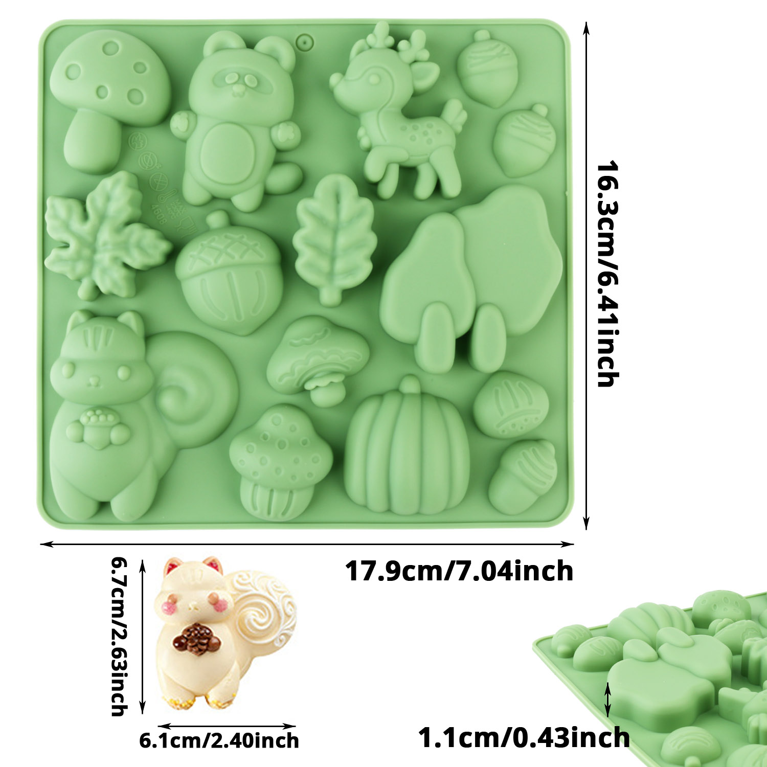 Sincap ve Geyik Şeklinde Hayva - Resin Art Kit With Molds incelemesi ve fiyatı