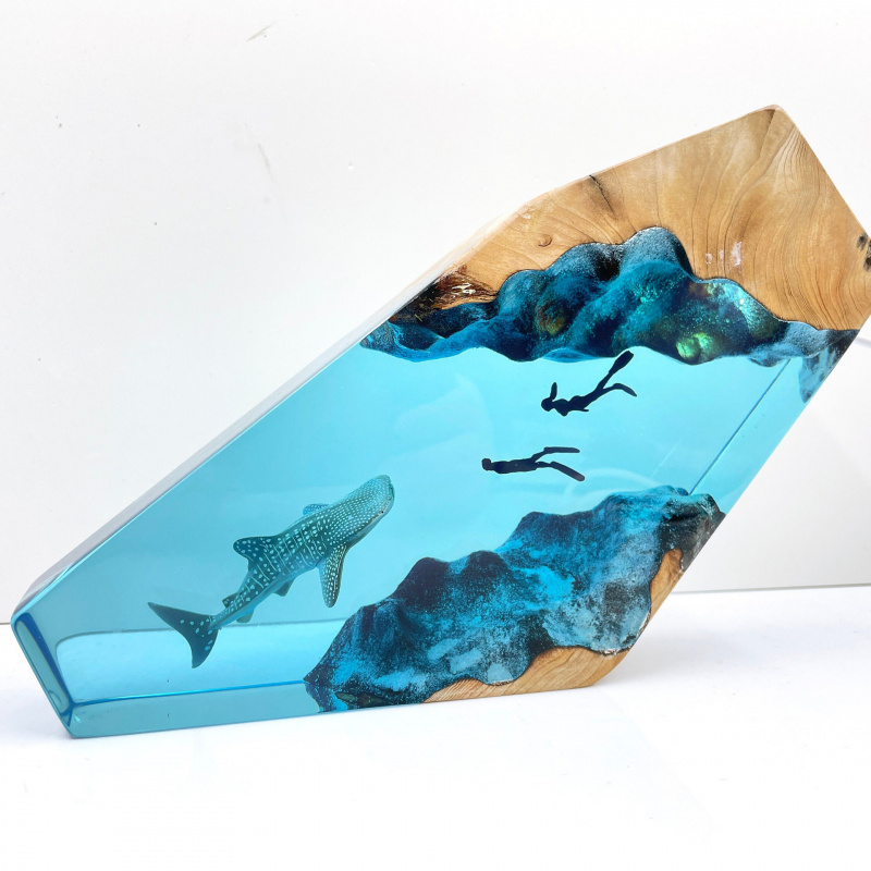 Minyatür Balina Köpekbalığı Da - Resin Art Decoration Items incelemesi ve fiyatı