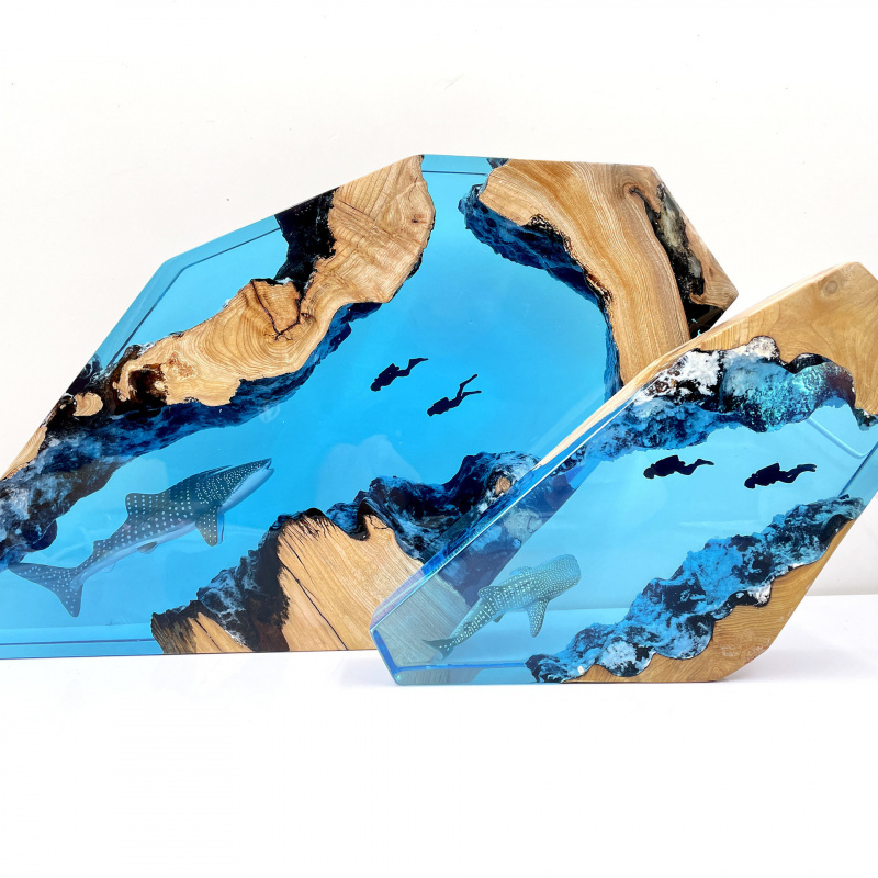 Minyatür Balina Köpekbalığı Da - Resin Art Decoration Items incelemesi ve fiyatı