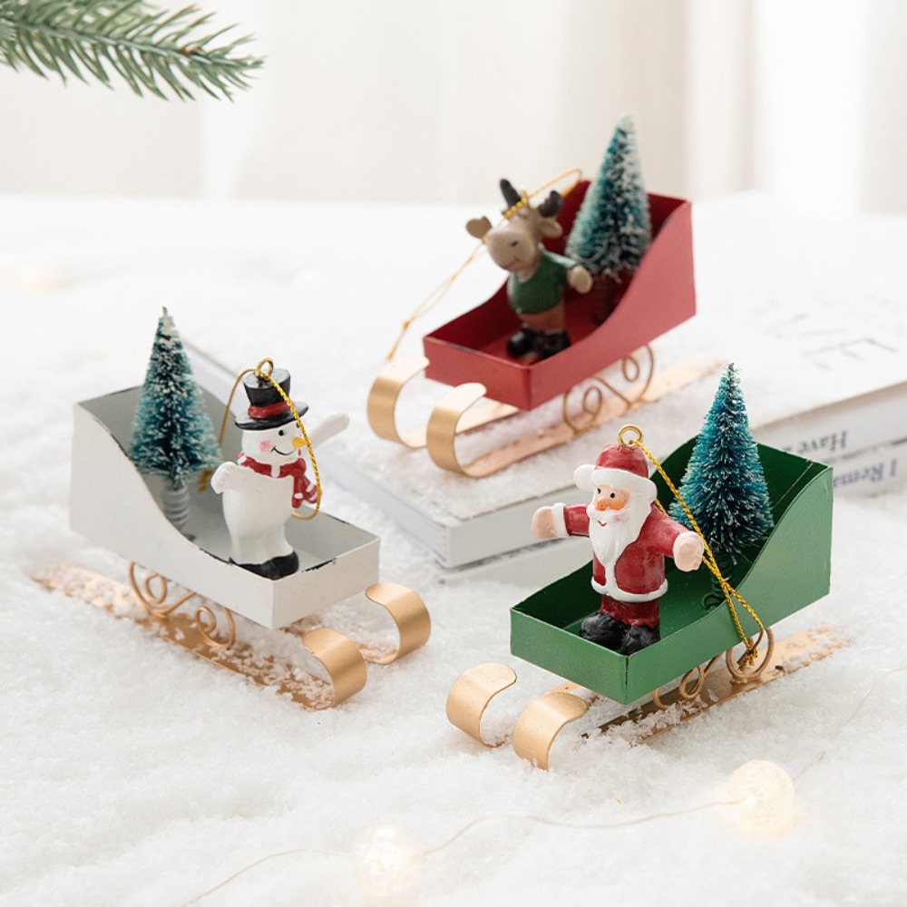 İskandinav Noel Ağacı Kızak Sü - Xmas Resin Art incelemesi ve fiyatı