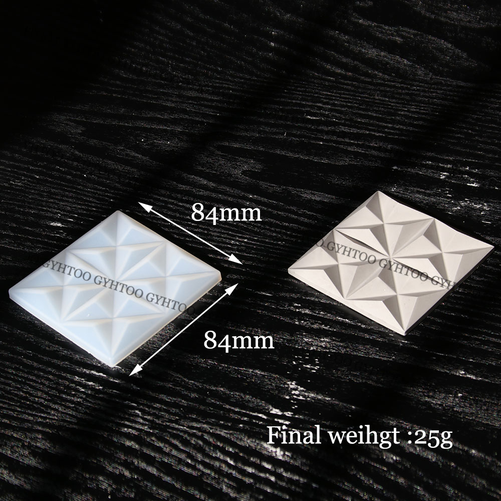 8.4 cm Alçı Kare Duvar Karosu  - Coaster Mold Square incelemesi ve fiyatı