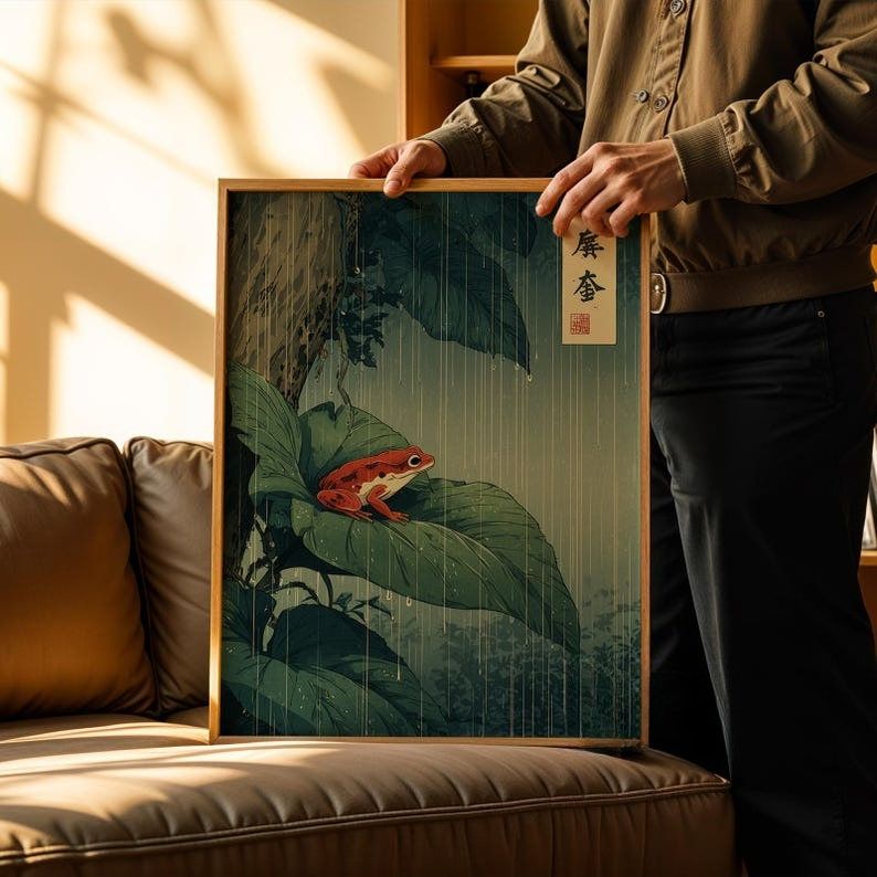 Çerçevesiz, 1 adet Japon Kurba - Resin Art On Canvas incelemesi ve fiyatı