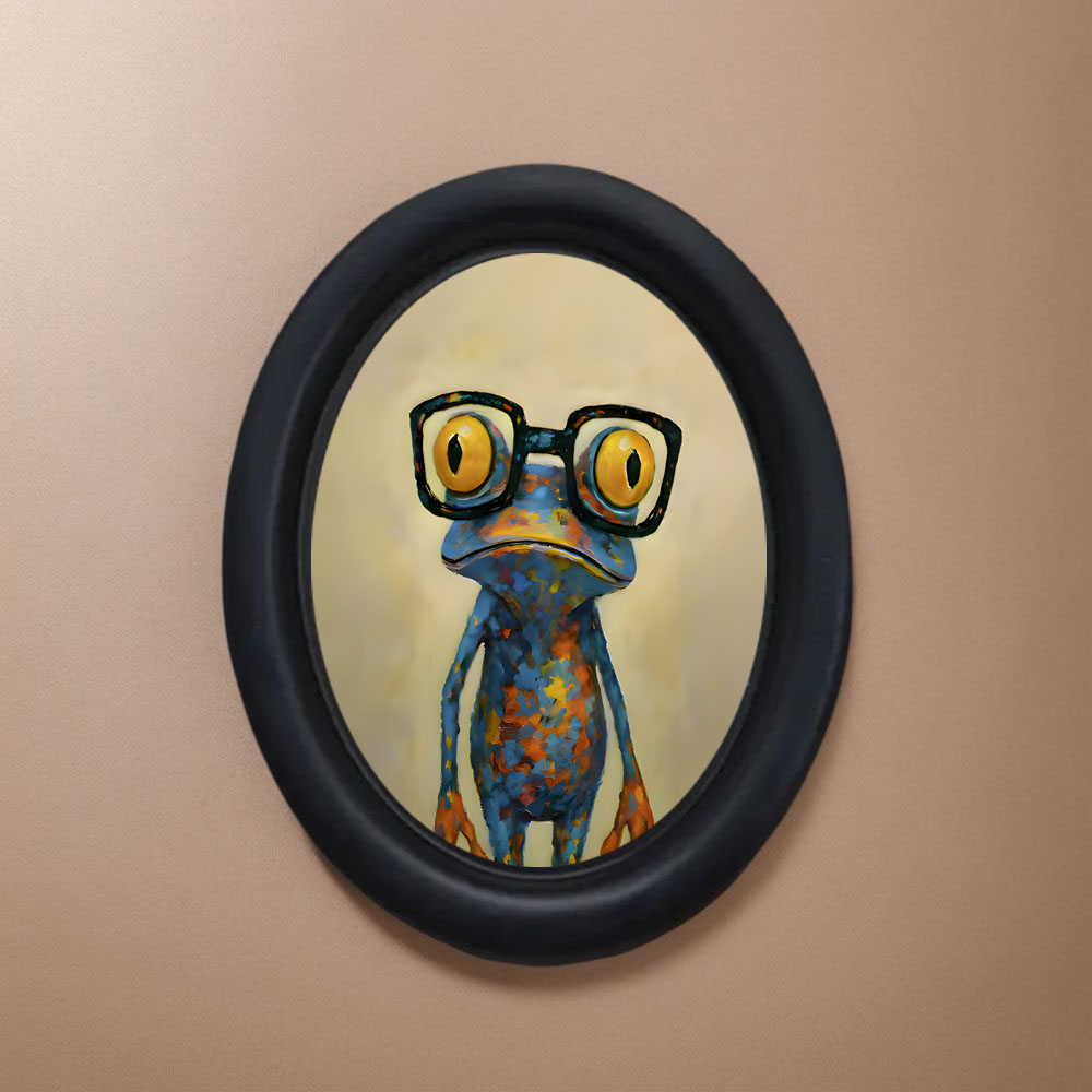 1 Adet Trendy Kurbağa Desenli  - Resin Art Frame incelemesi ve fiyatı
