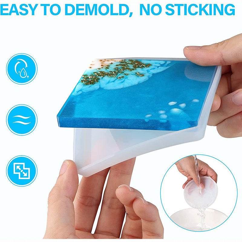 Yuvarlak kare bardak altı sili - Coaster Mold Square incelemesi ve fiyatı