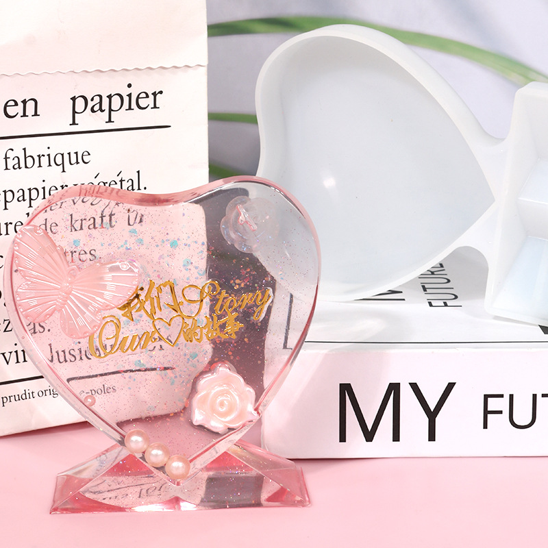 DIY epoksi silikon kalıp fotoğ - Resin Art Frame incelemesi ve fiyatı