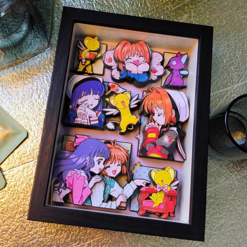 Sıcak Klasik Anime Cardcaptor  - Xmas Resin Art incelemesi ve fiyatı