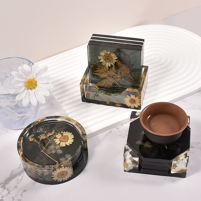 Silikon bardakaltı saklama kut - Coaster Mold Square incelemesi ve fiyatı