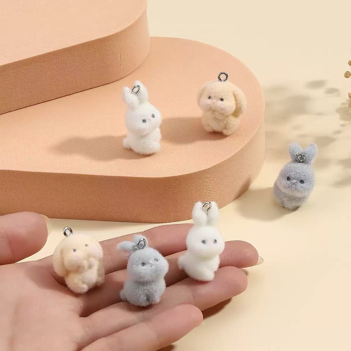 10 adet floklu küçük tavşan re - Resin Art Supplies Near Me incelemesi ve fiyatı