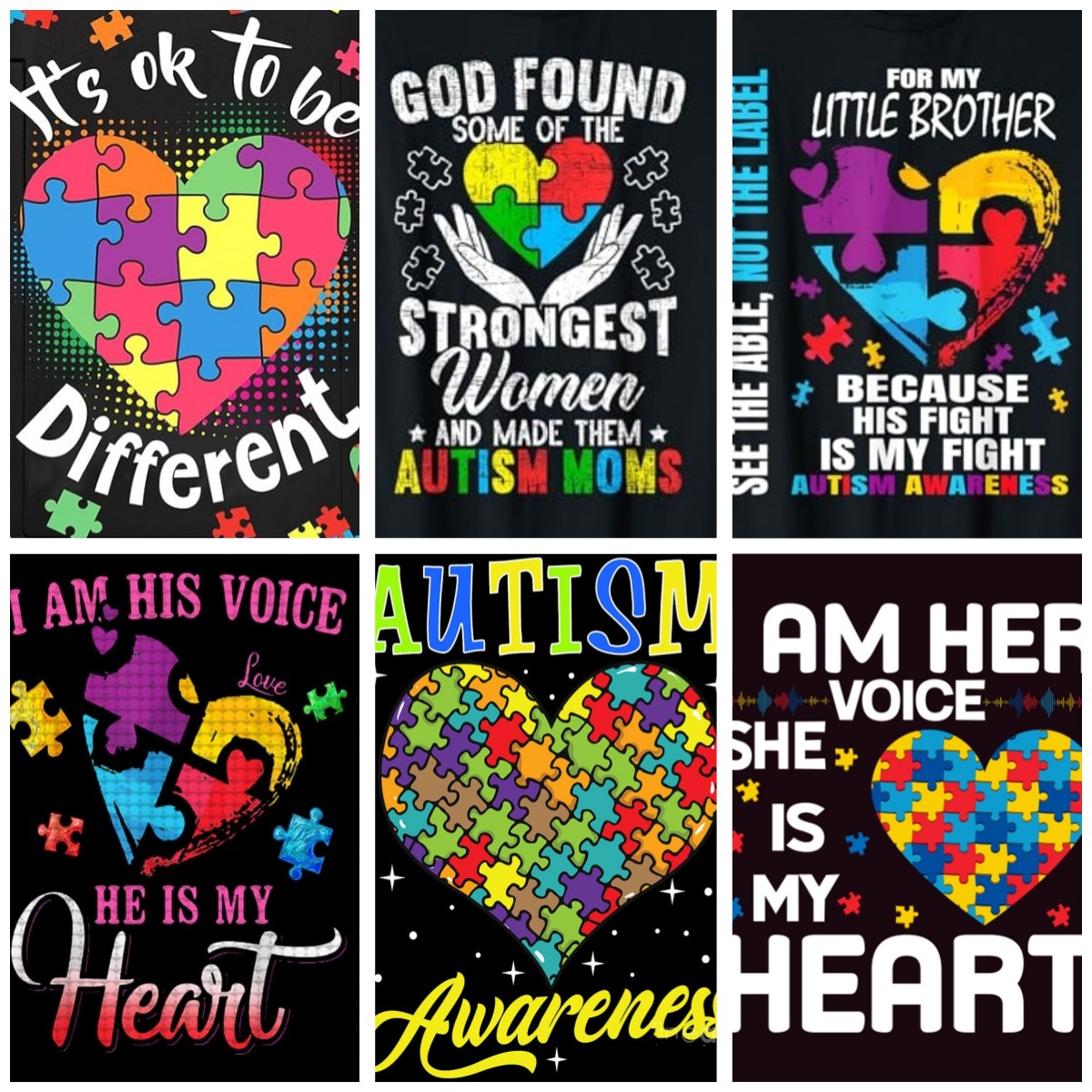 Otizm Farkındalık Posterleri 5 - Resin Art Quotes incelemesi ve fiyatı