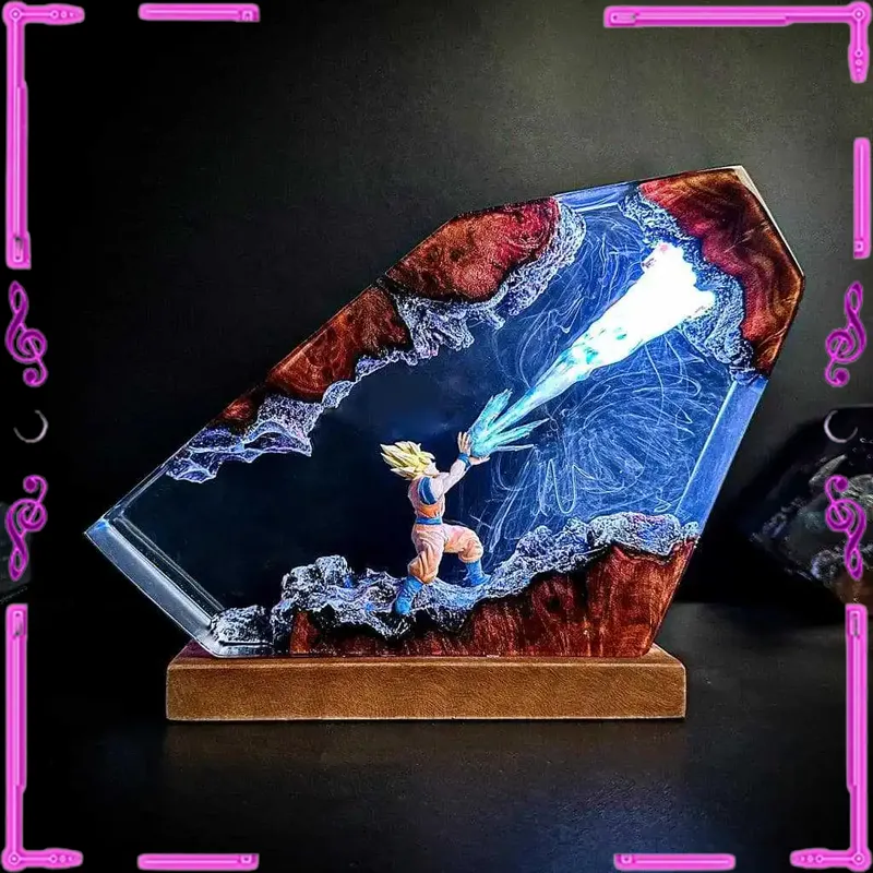 Goku Kamehameha Epoksi Reçine  - Resin Art Goku incelemesi ve fiyatı
