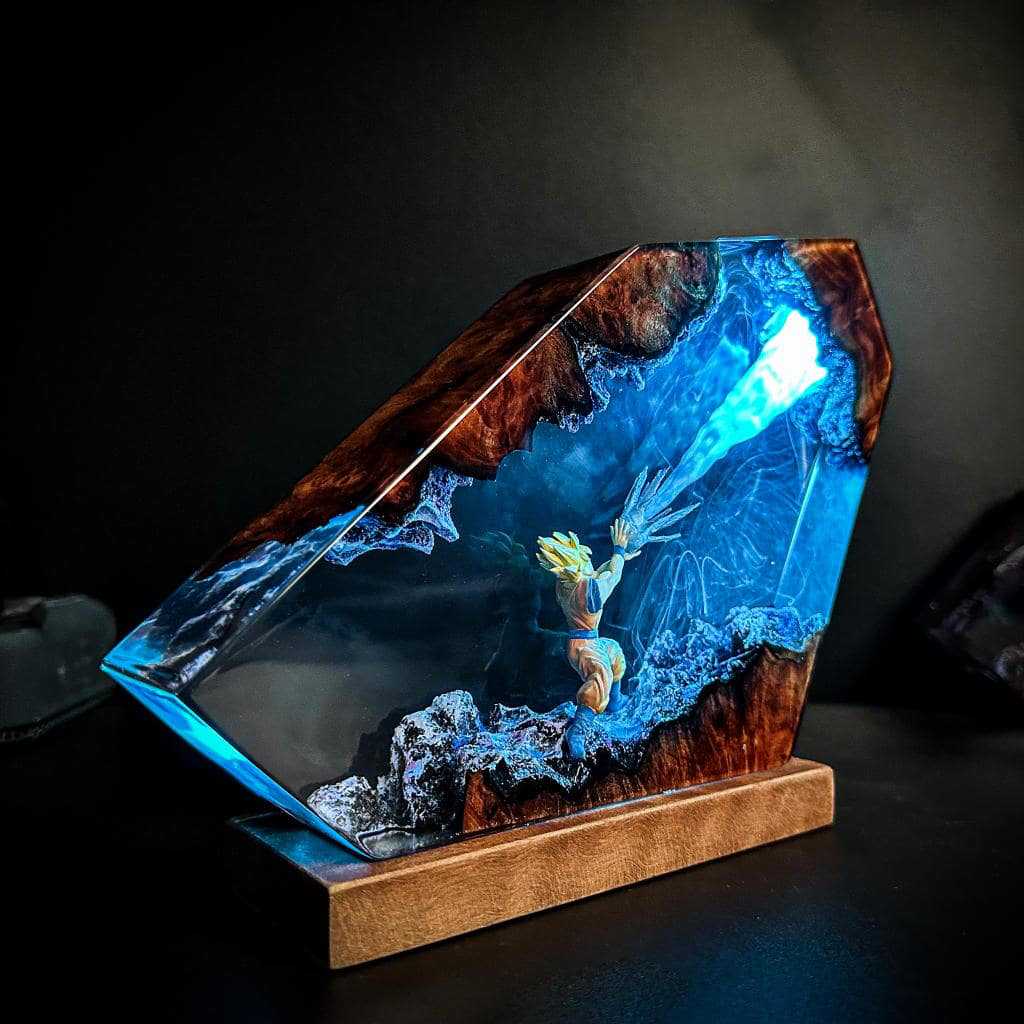 Goku Kamehameha Epoksi Reçine  - Resin Art Goku incelemesi ve fiyatı