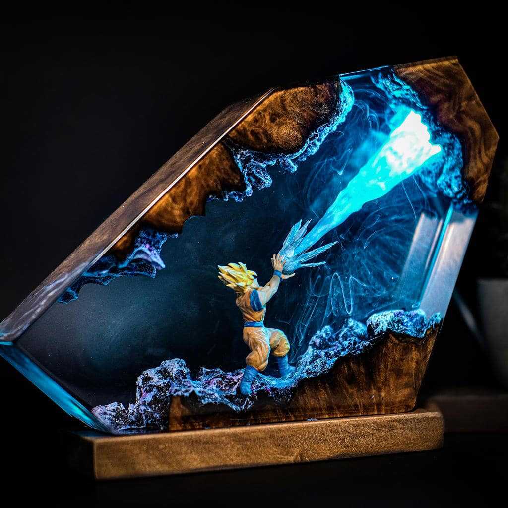 Goku Kamehameha Epoksi Reçine  - Resin Art Goku incelemesi ve fiyatı